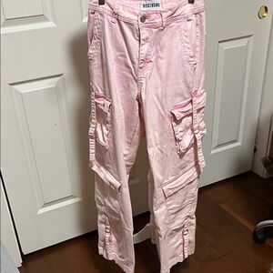 Disclosure Pink Straight Leg Women Jeans